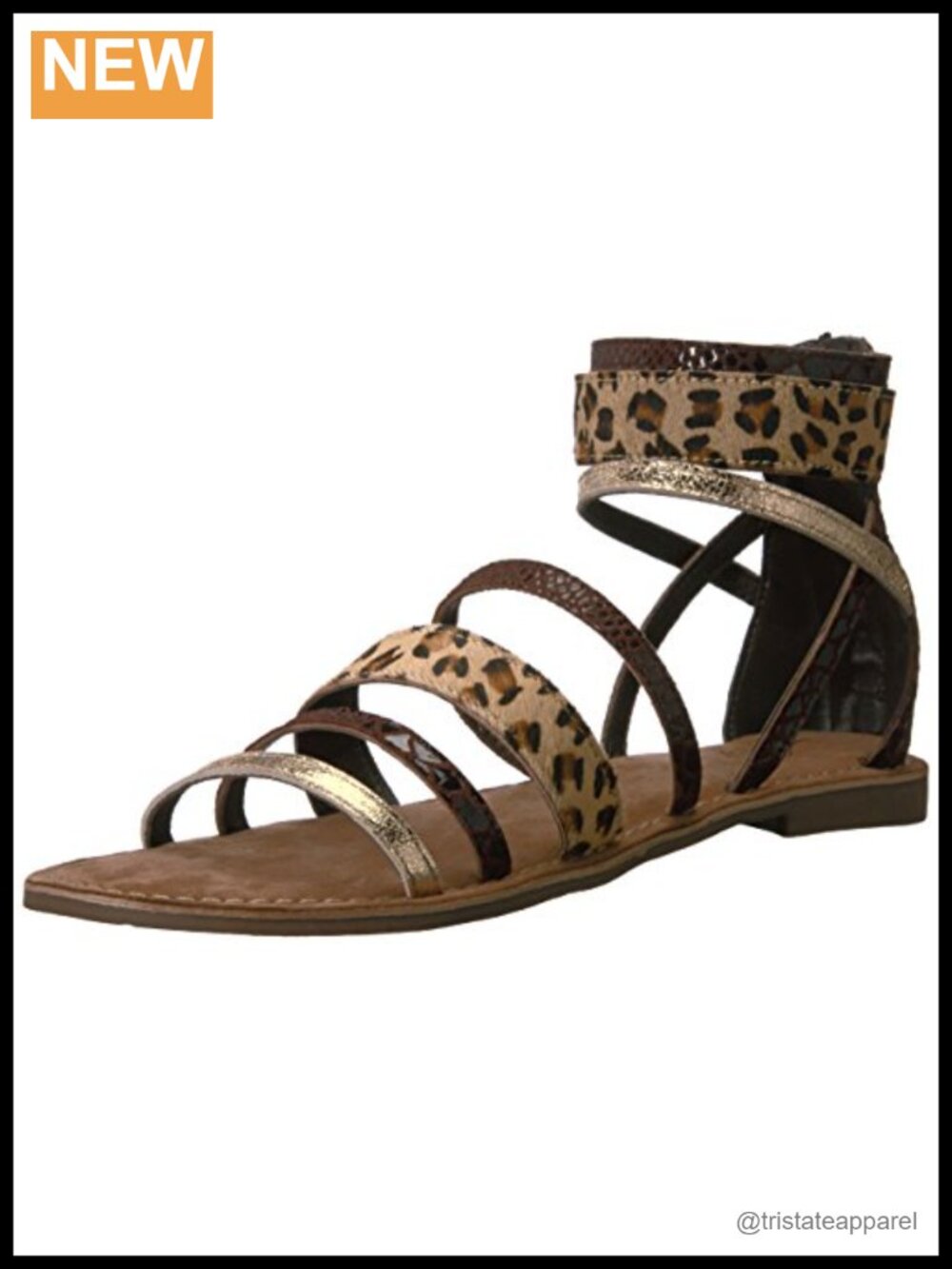 Spring Step Tunisia Leather Suede Gladiator Sandals